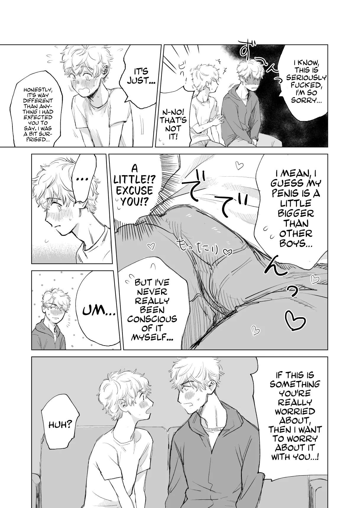 My Boyfriend’s Too BIG! Chapter 1 page 21 - 
