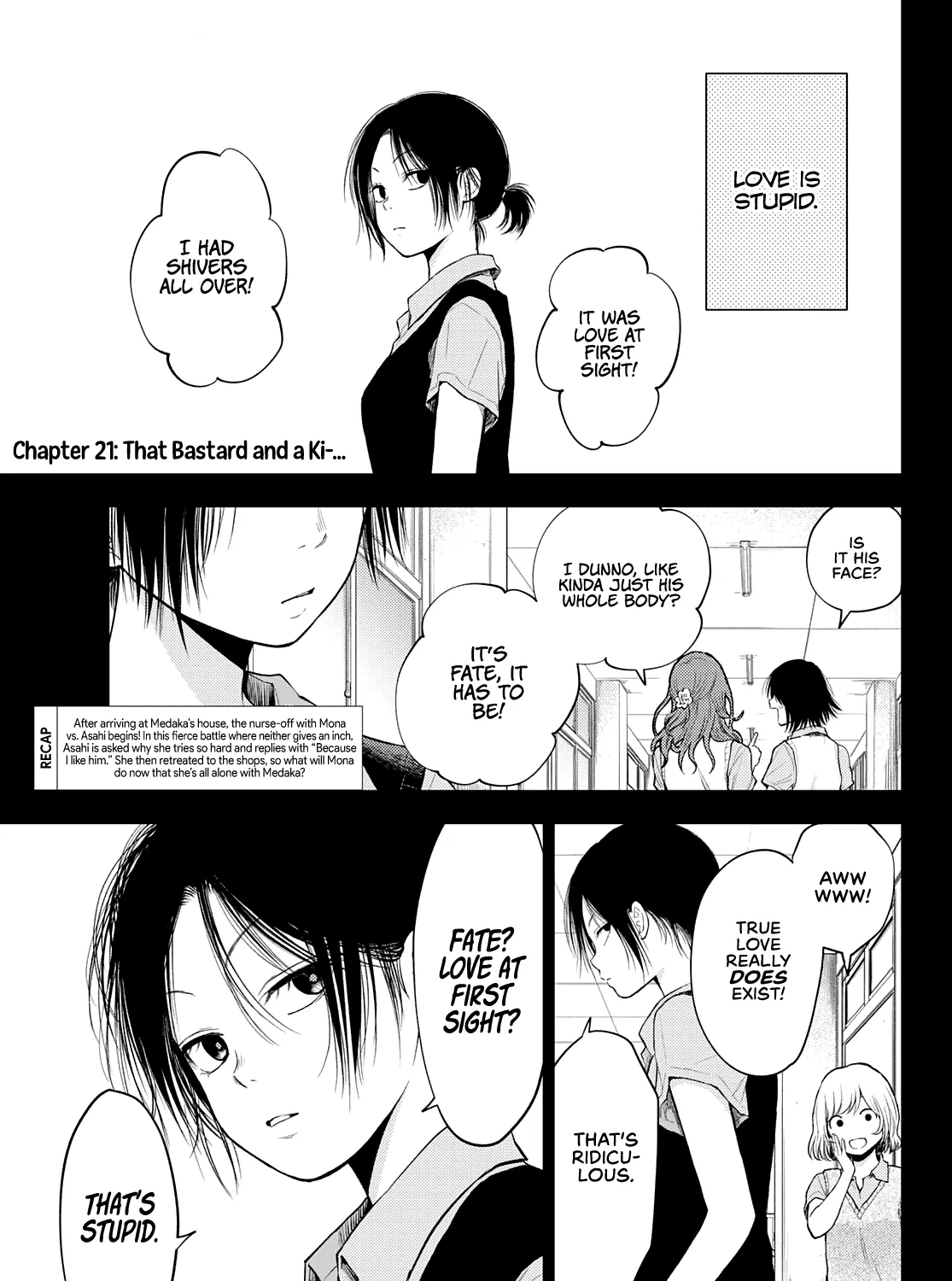 My Charms Are Wasted On Kuroiwa Medaka Chapter 21 page 2 - 