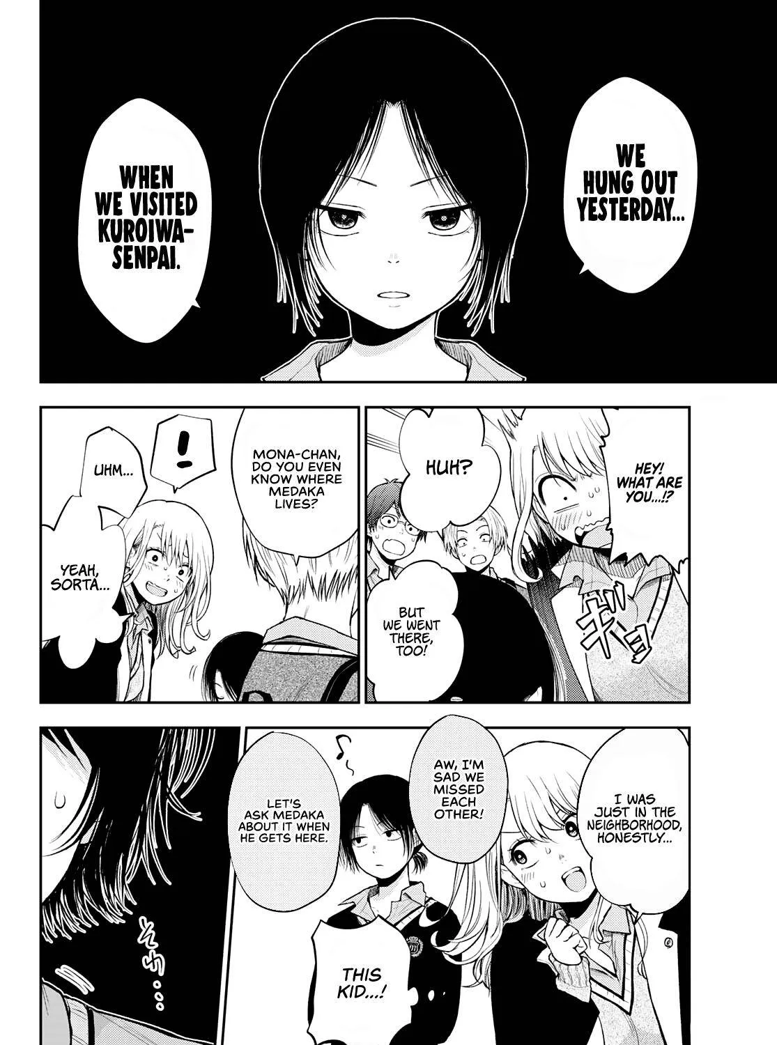 My Charms Are Wasted On Kuroiwa Medaka Chapter 22 page 8 - 