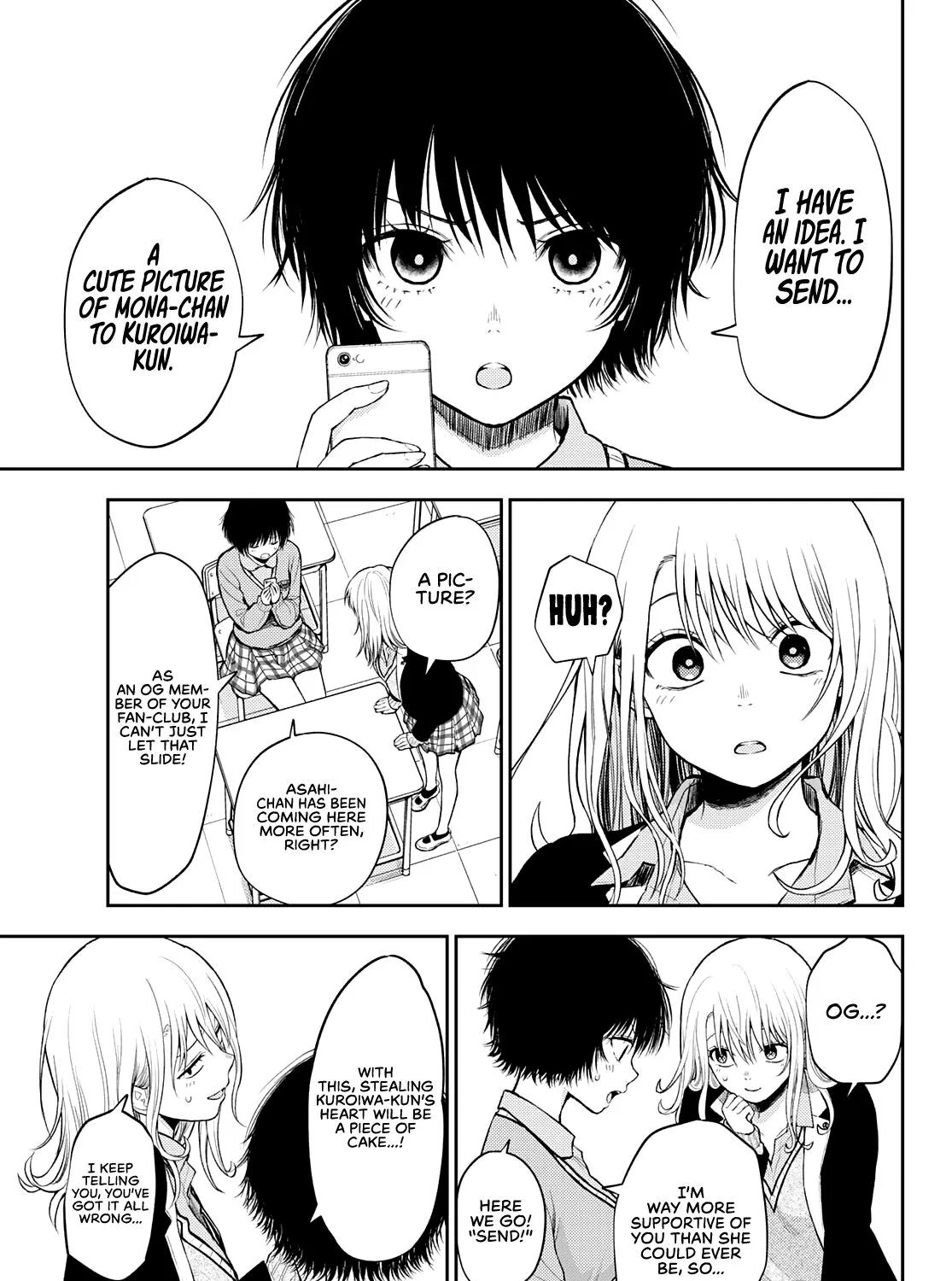 My Charms Are Wasted On Kuroiwa Medaka Chapter 23 page 6 - 