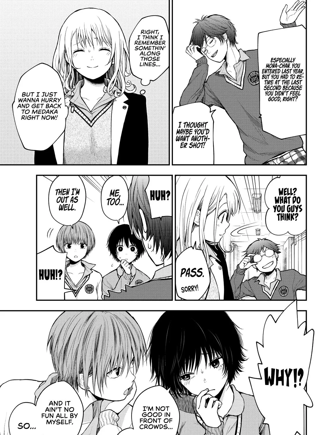 My Charms Are Wasted On Kuroiwa Medaka Chapter 55 page 11 - 