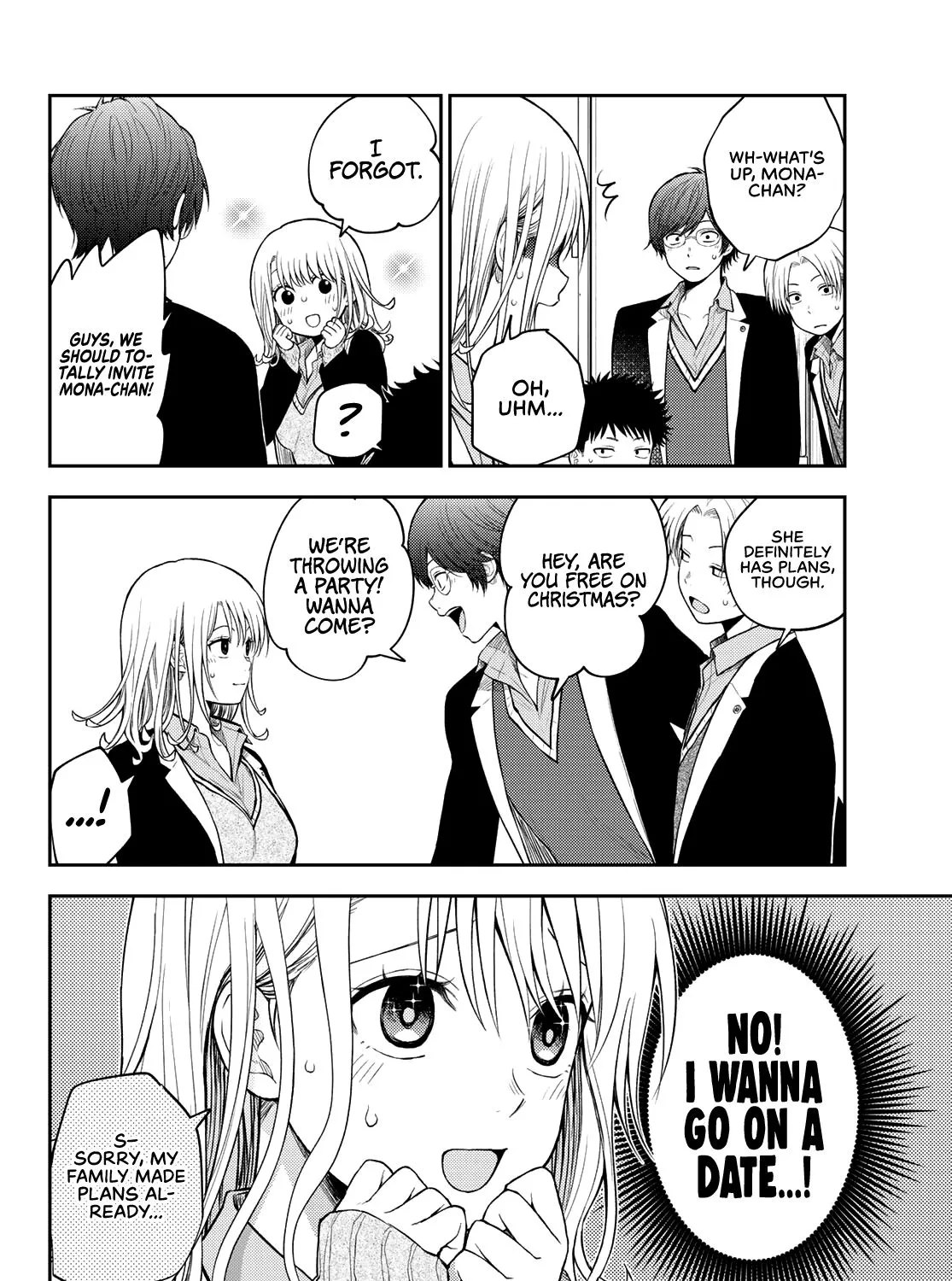 My Charms Are Wasted On Kuroiwa Medaka Chapter 77 page 12 - 