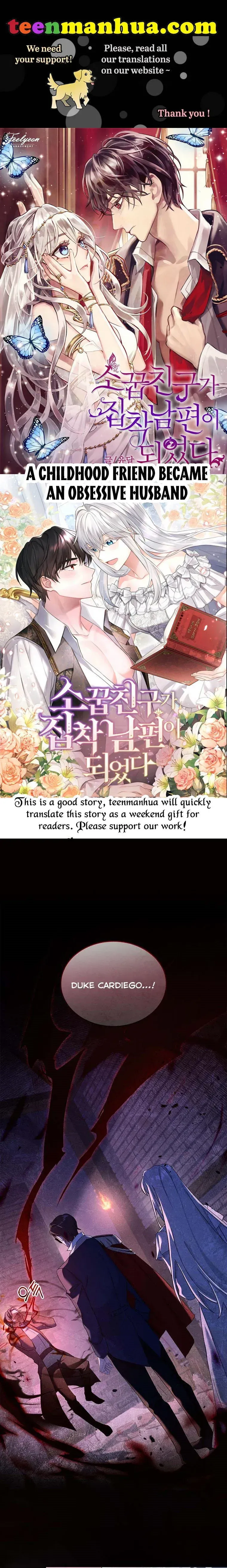 My Childhood Friend Became an Obsessive Husband Chapter 12 page 1 - 