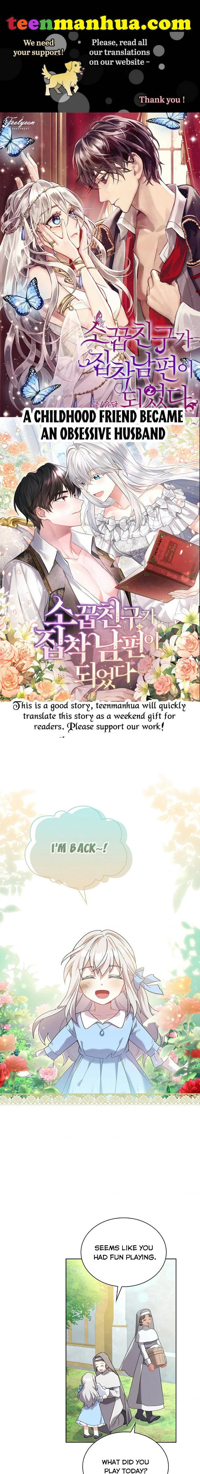 My Childhood Friend Became an Obsessive Husband Chapter 4 page 1 - 