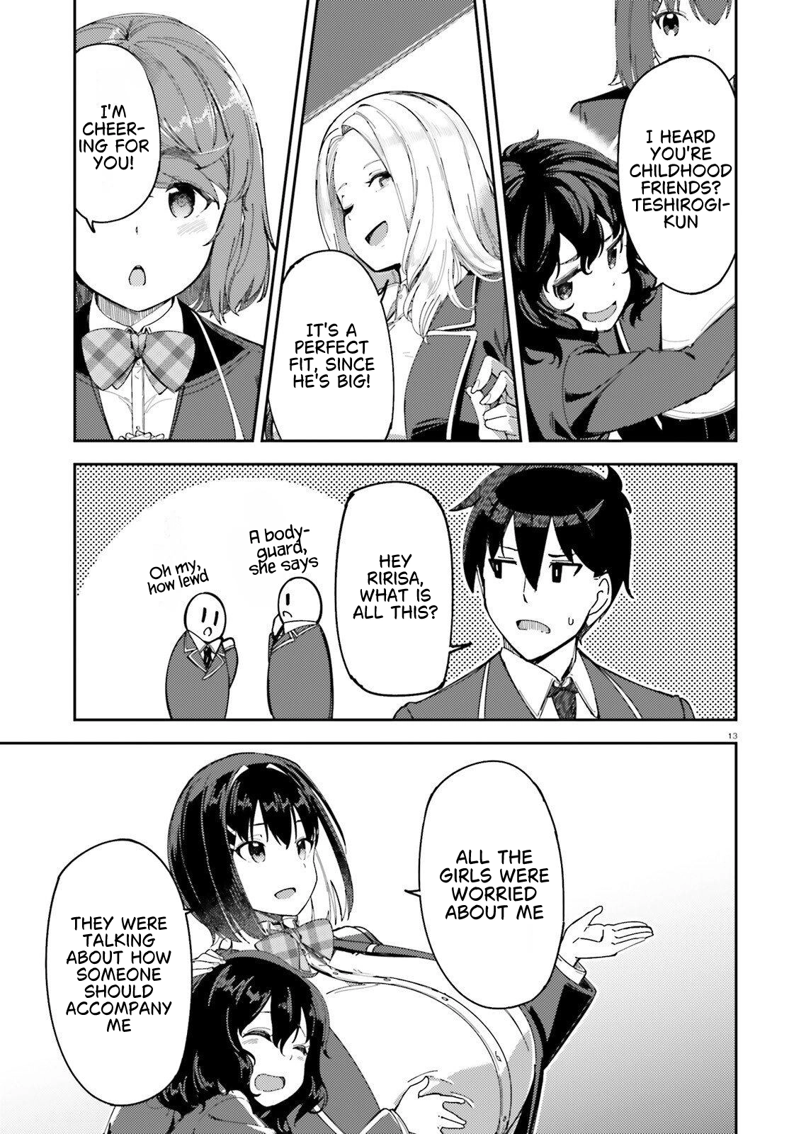 My childhood friend has grown too much. Chapter 2 page 14 - 