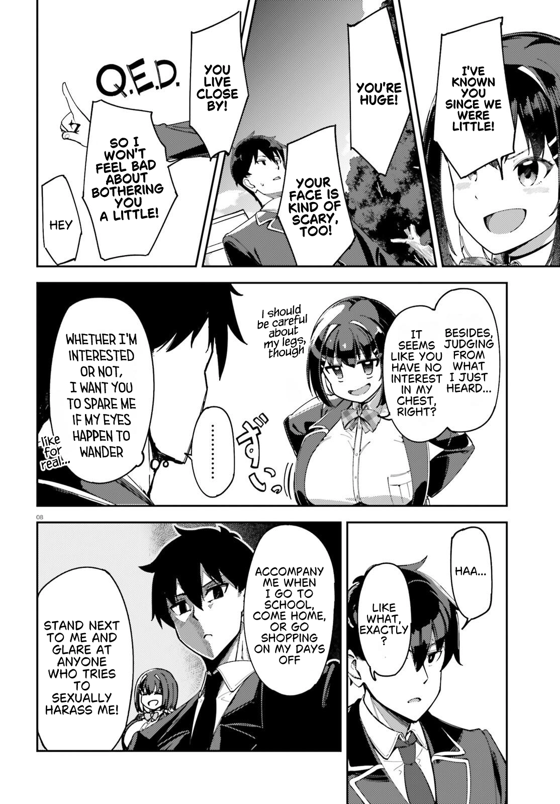 My childhood friend has grown too much. Chapter 2 page 9 - 