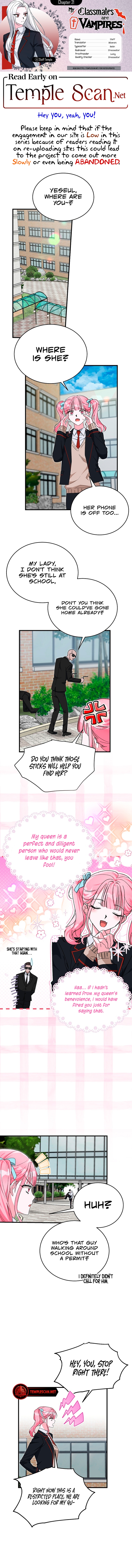 My Classmates Are Vampire Chapter 21 page 1 - 