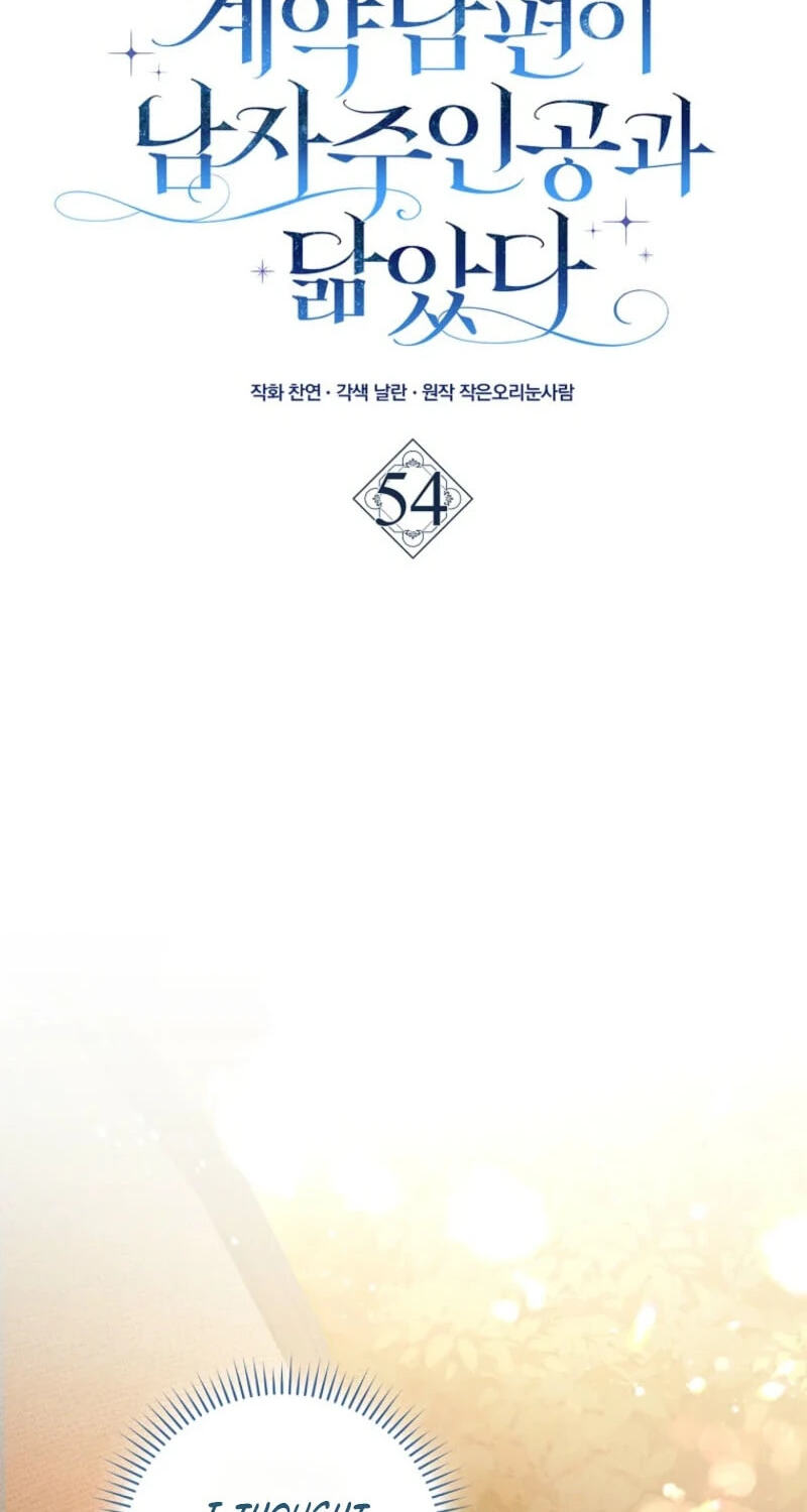 My Contract Husband Resembles the Male Protagonist Chapter 54 page 50 - 