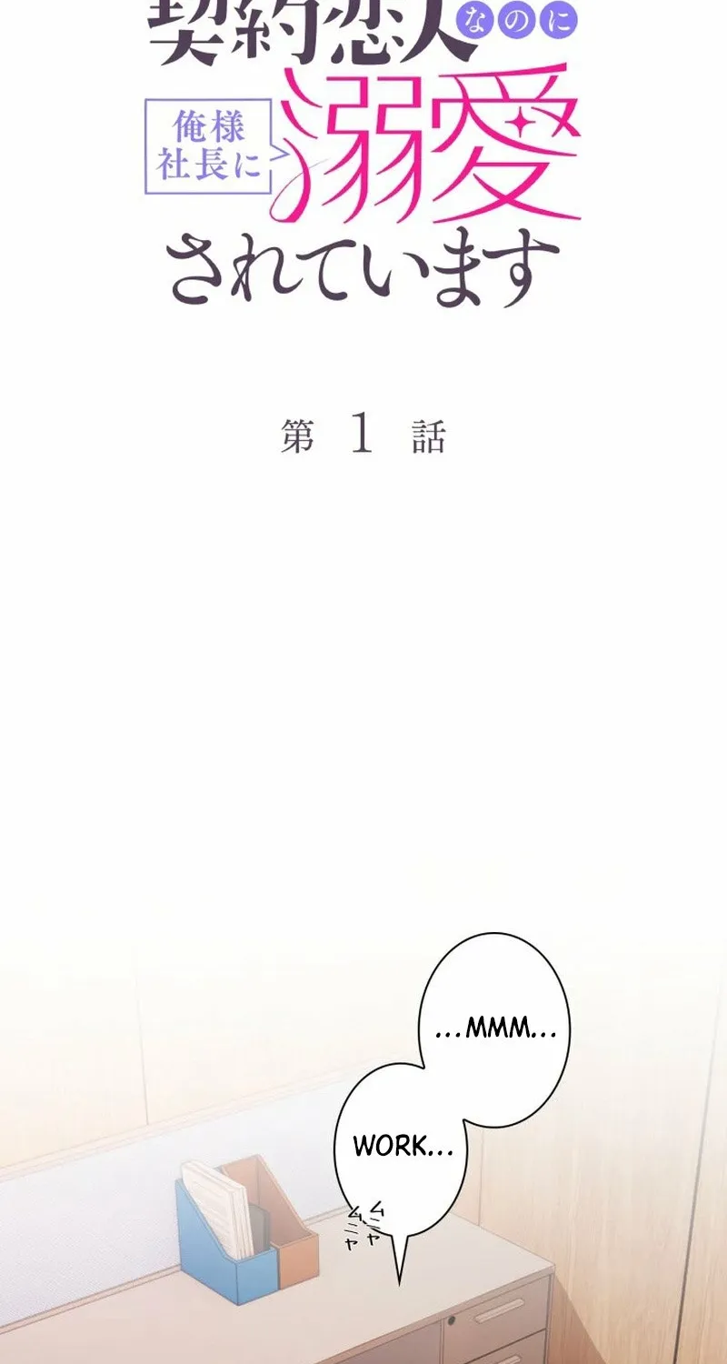 My Contract Lover Boss Is Doting on Me Chapter 1 page 2 - 