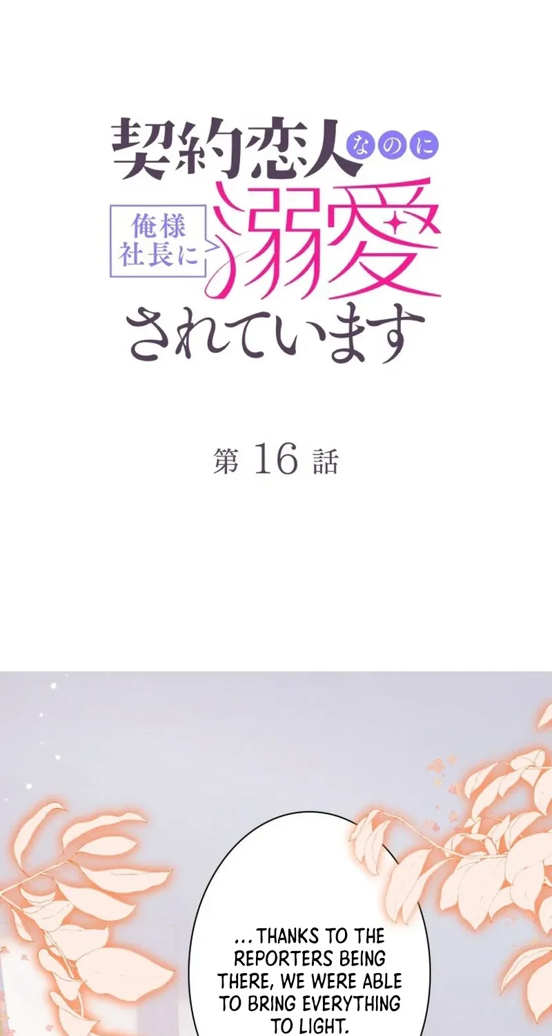 My Contract Lover Boss Is Doting on Me Chapter 16 page 2 - 