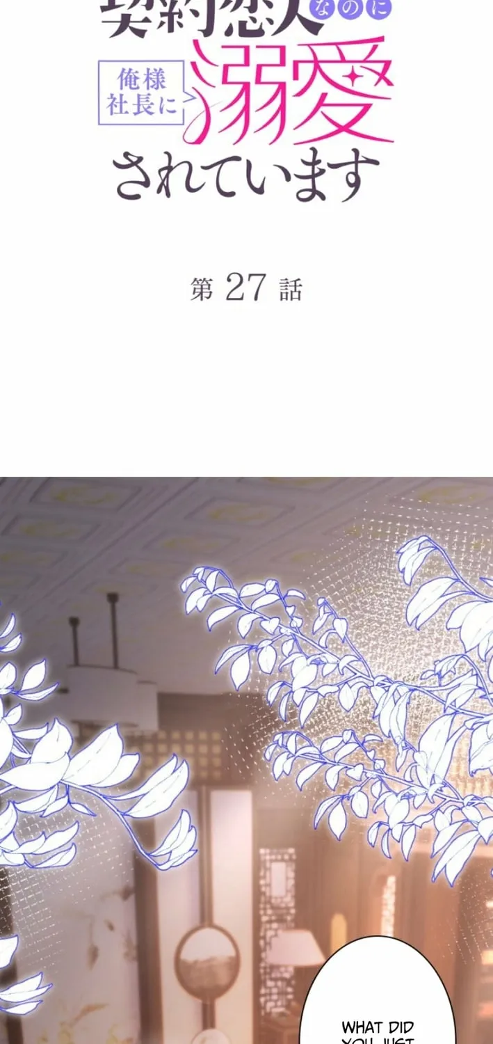 My Contract Lover Boss Is Doting on Me Chapter 27 page 2 - 