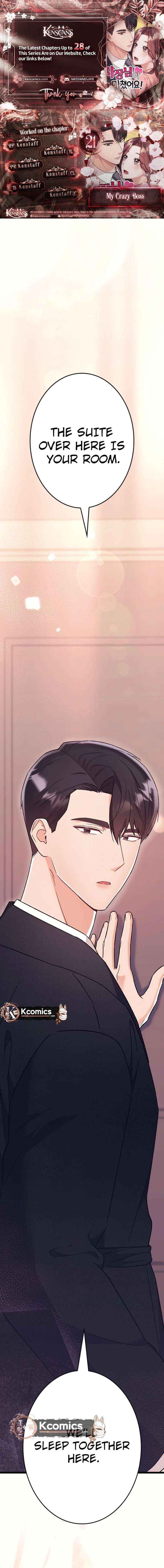 My Crazy Boss Chapter 21 page 1 - 