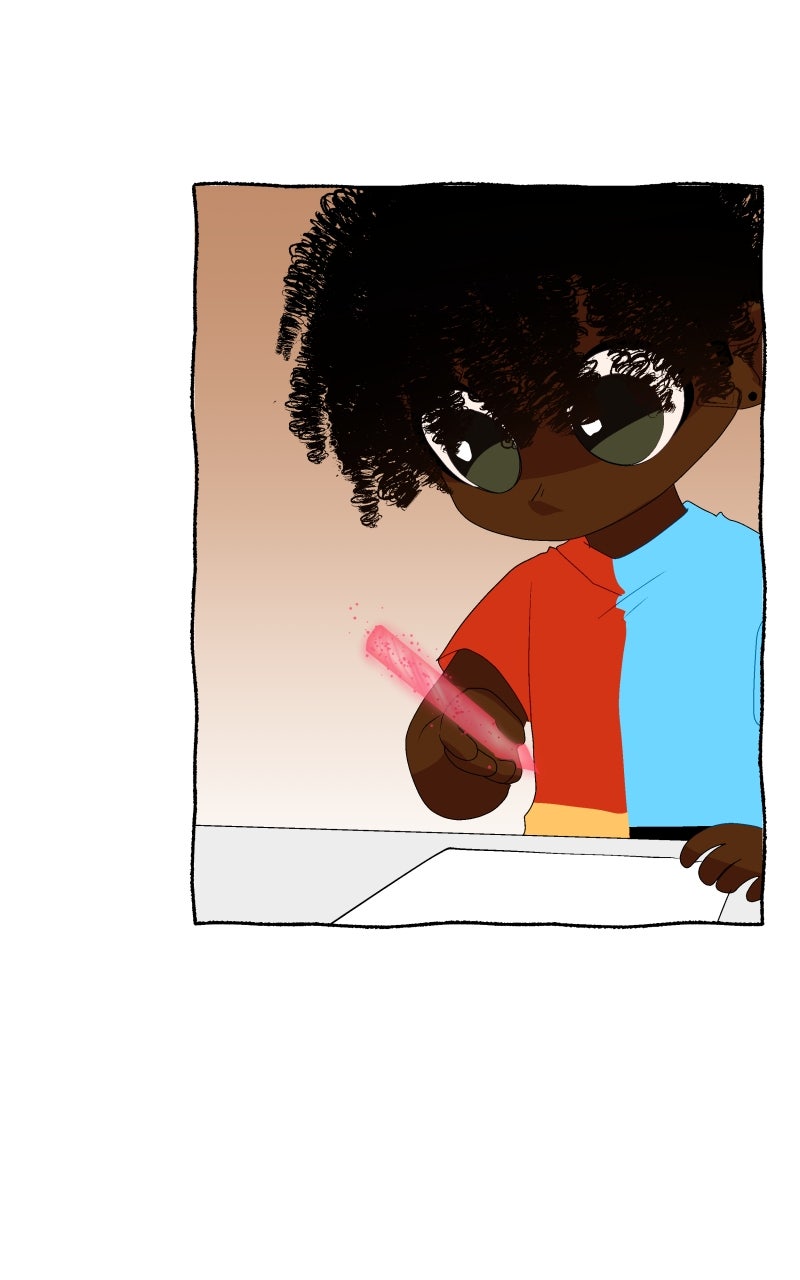 My Daddy is a Villain! Ep. 163 - A Little Magic; Glowlight page 6 - 