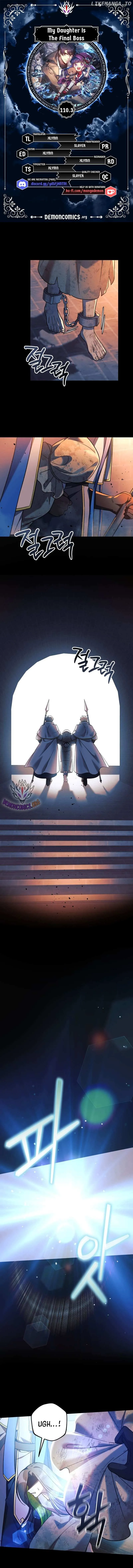 My Daughter Is The Final Boss Chapter 110.3 page 1 - 