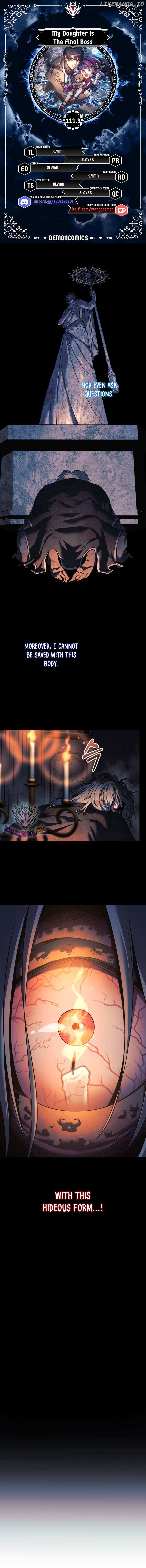 My Daughter Is The Final Boss Chapter 111.3 page 1 - 