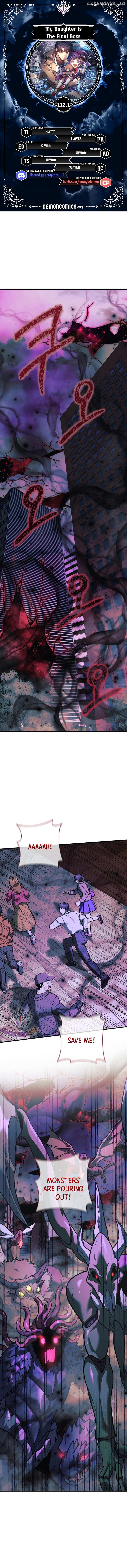 My Daughter Is The Final Boss Chapter 112.1 page 1 - 