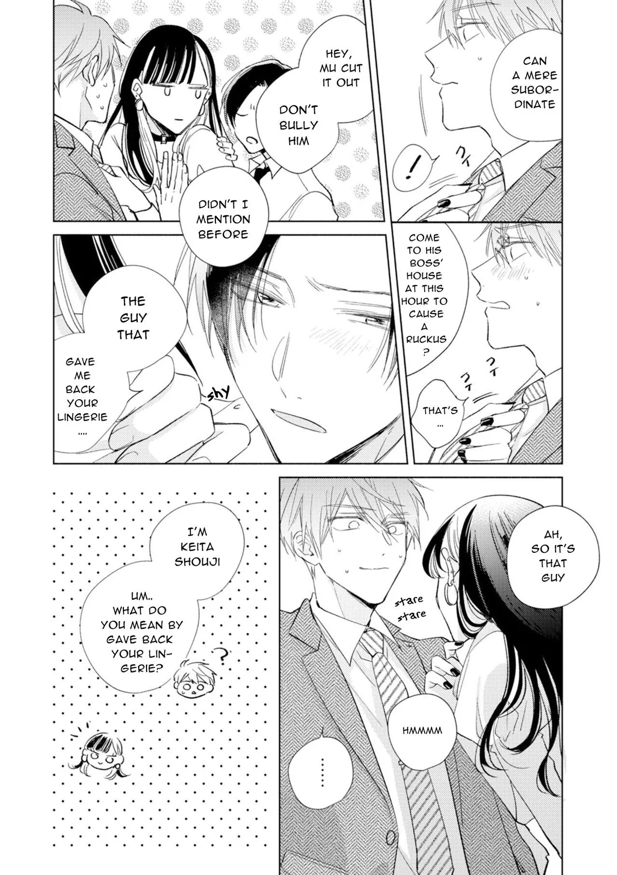 My Demon Boss Gokudera Wants To Be Exposed Chapter 2 page 8 - 