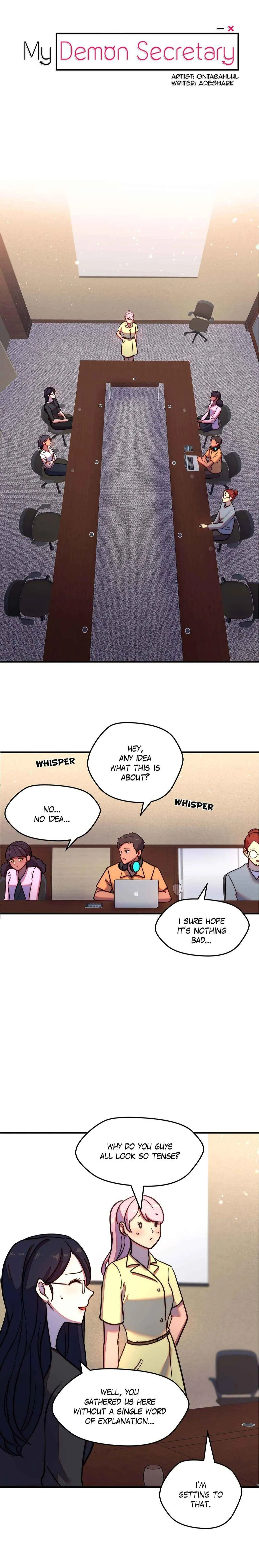 My Demon Secretary Chapter 13 page 1 - 