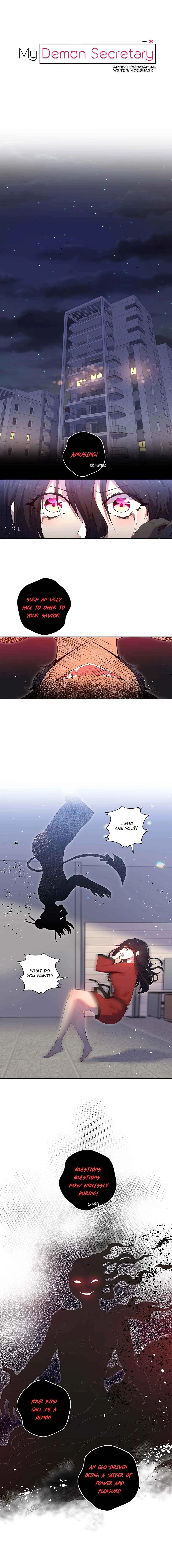 My Demon Secretary Chapter 2 page 1 - 