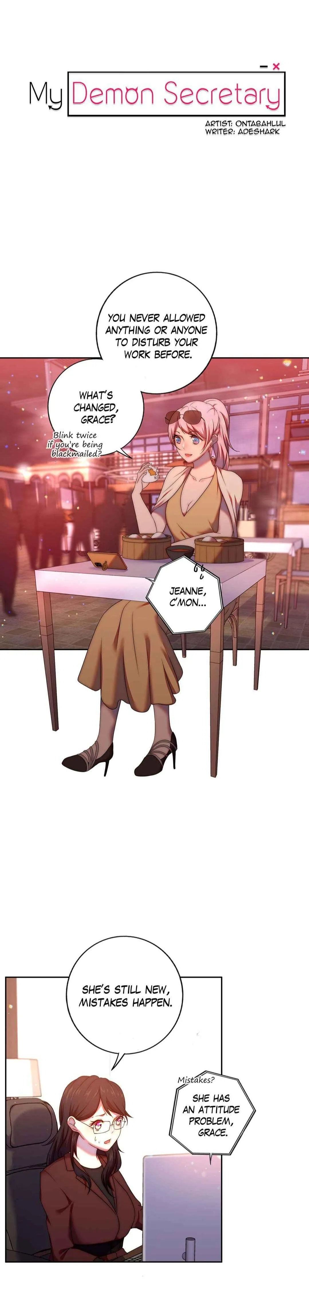 My Demon Secretary Chapter 4 page 8 - 