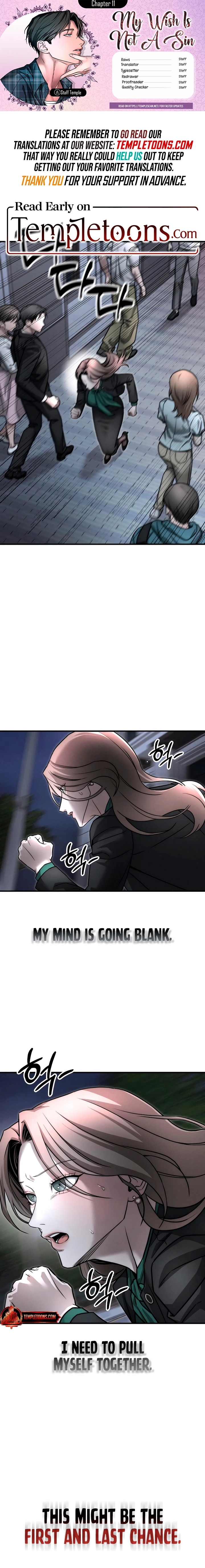 My Desire Is Not a Sin Chapter 11 page 1 - 