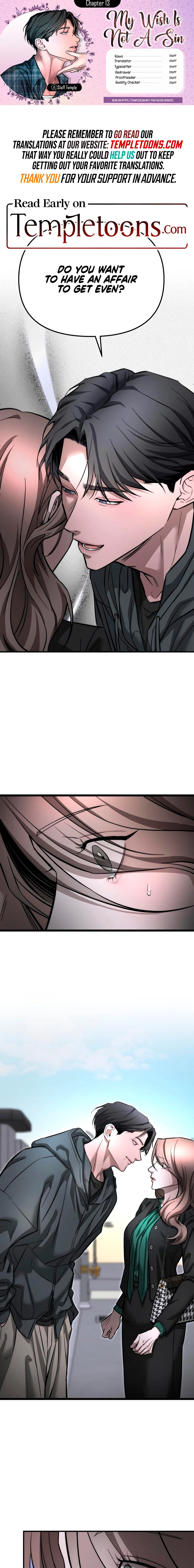 My Desire Is Not a Sin Chapter 13 page 1 - 