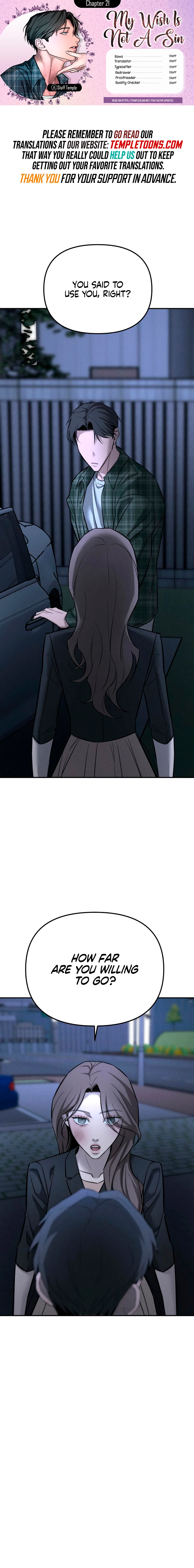 My Desire Is Not a Sin Chapter 21 page 1 - 