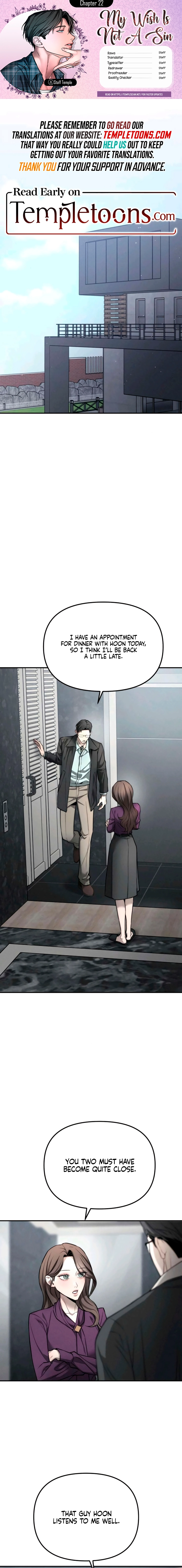 My Desire Is Not a Sin Chapter 22 page 1 - 