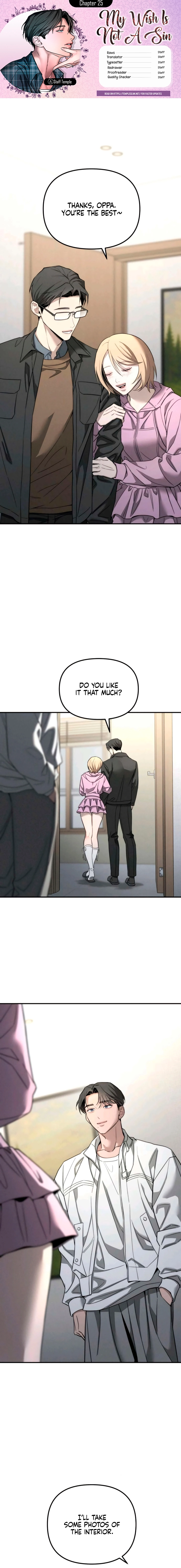 My Desire Is Not a Sin Chapter 25 page 1 - 
