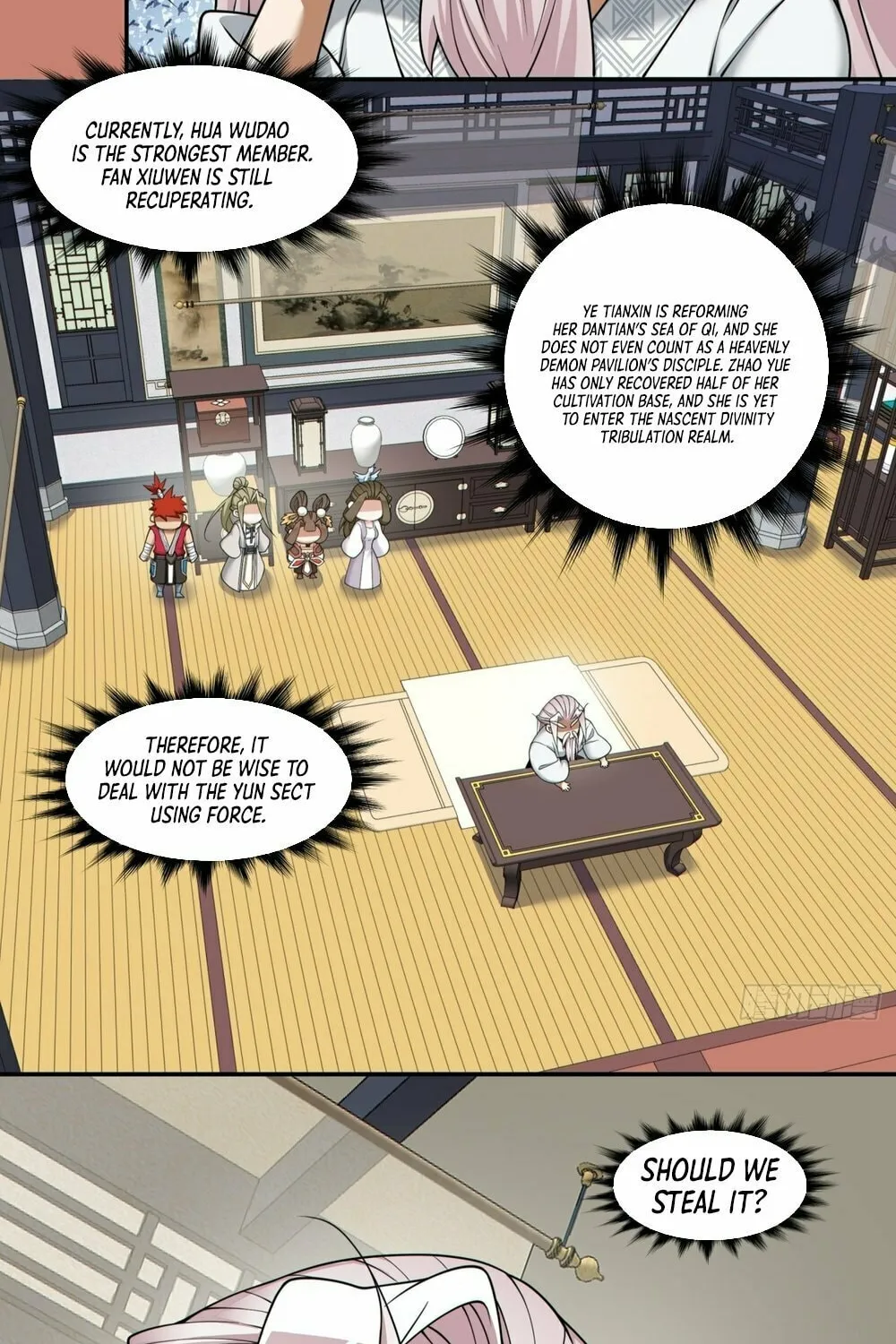 My Disciples Are All Big Villains Chapter 166 page 11 - 