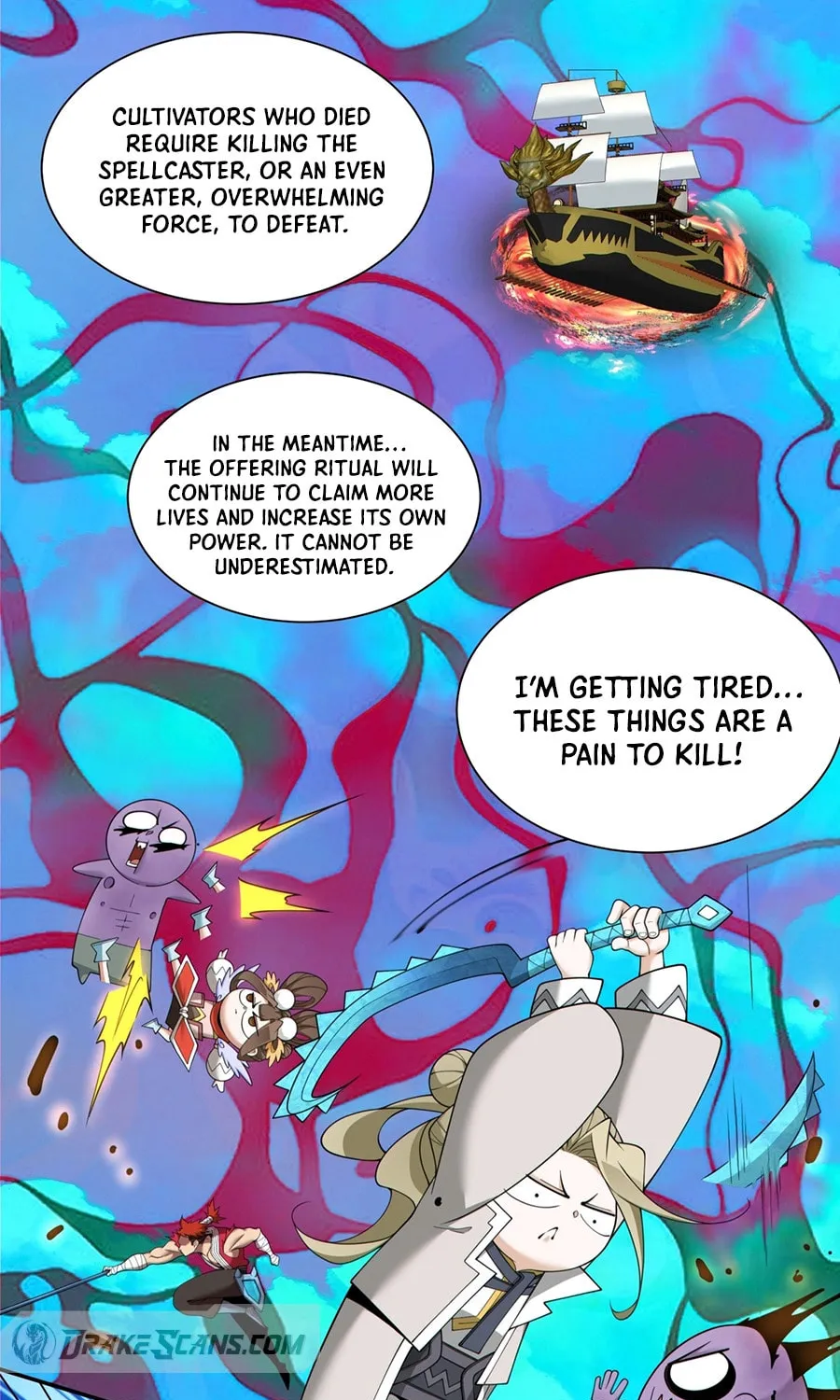 My Disciples Are All Big Villains Chapter 240 page 33 - 