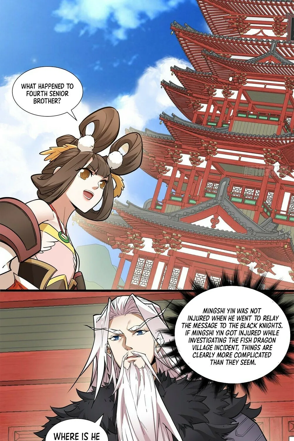 My Disciples Are All Big Villains Chapter 85 page 35 - 