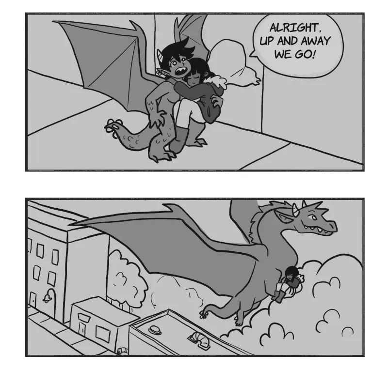 My Dragon Girlfriend Chapter 2 page 6 - 