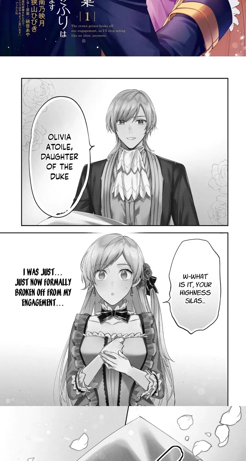 My Engagement Was Cancelled so I Will Stop Pretending to Be a Fool Chapter 1 page 3 - 