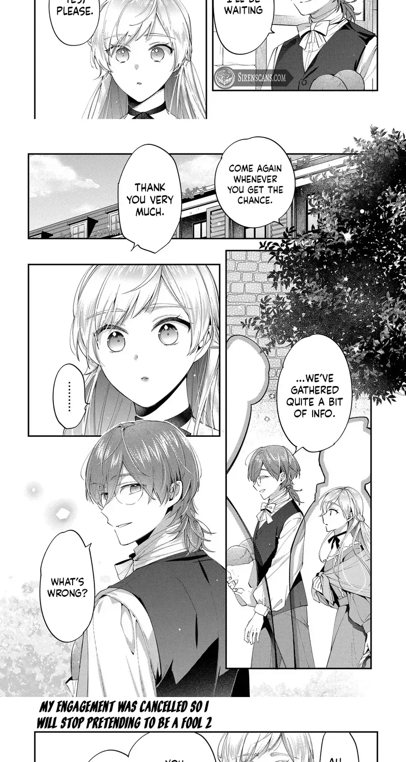 My Engagement Was Cancelled so I Will Stop Pretending to Be a Fool Chapter 10 page 6 - 