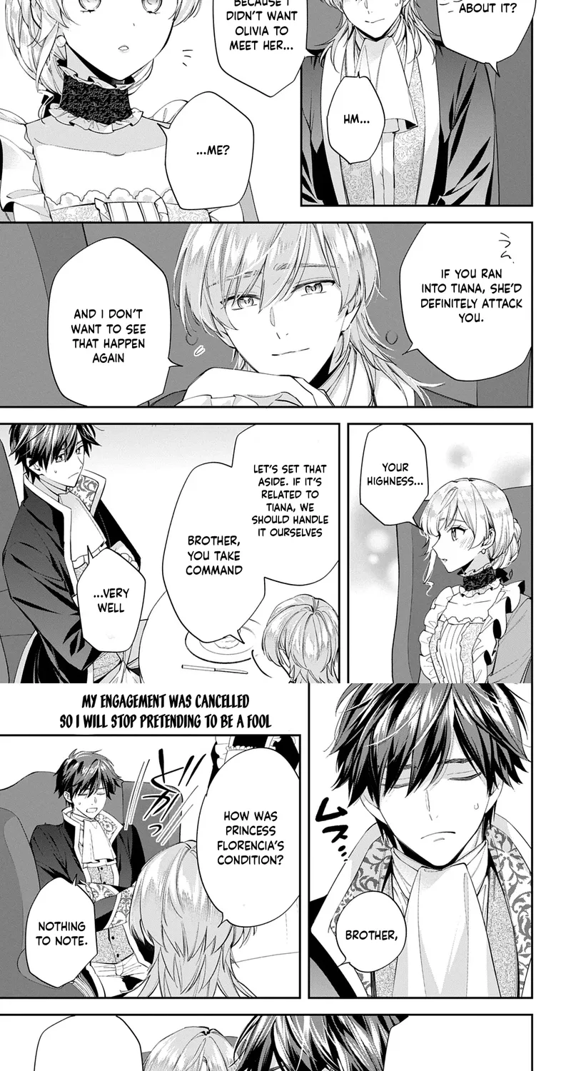 My Engagement Was Cancelled so I Will Stop Pretending to Be a Fool Chapter 27 page 4 - 