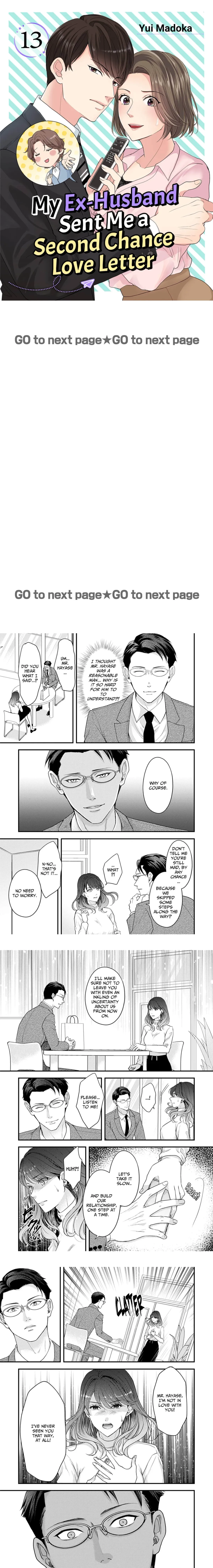 My Ex-Husband Sent Me a Second Chance Love Letter Chapter 13 page 1 - 
