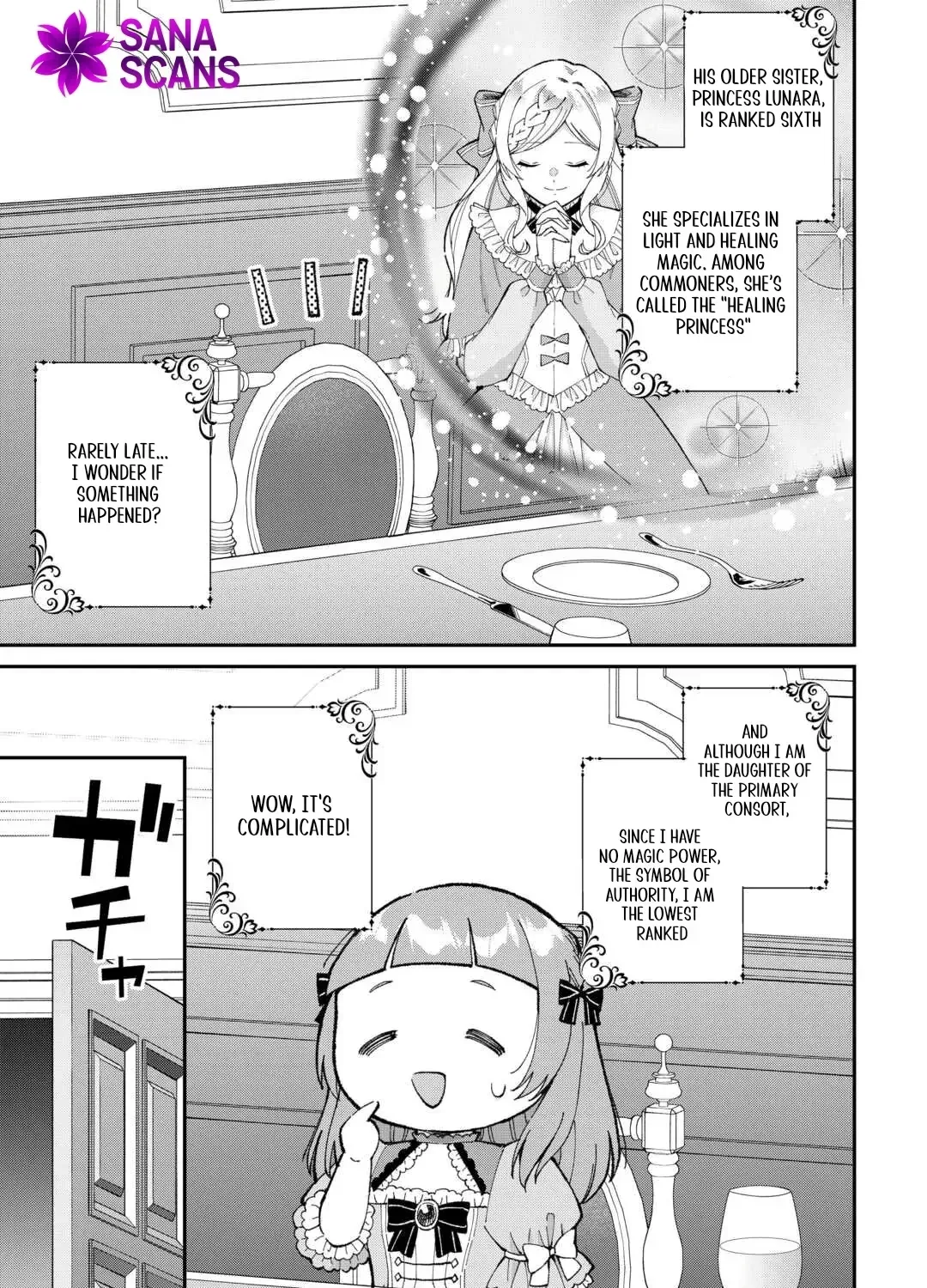 My Family Is Overpowered! The Reincarnated Youngest Princess Saves the World While Being Spoiled Chapter 1 page 54 - 