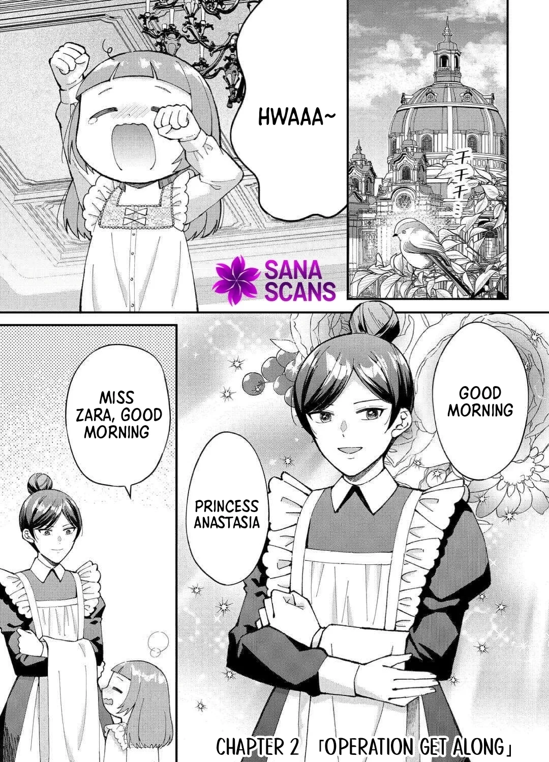 My Family Is Overpowered! The Reincarnated Youngest Princess Saves the World While Being Spoiled Chapter 2 page 1 - 