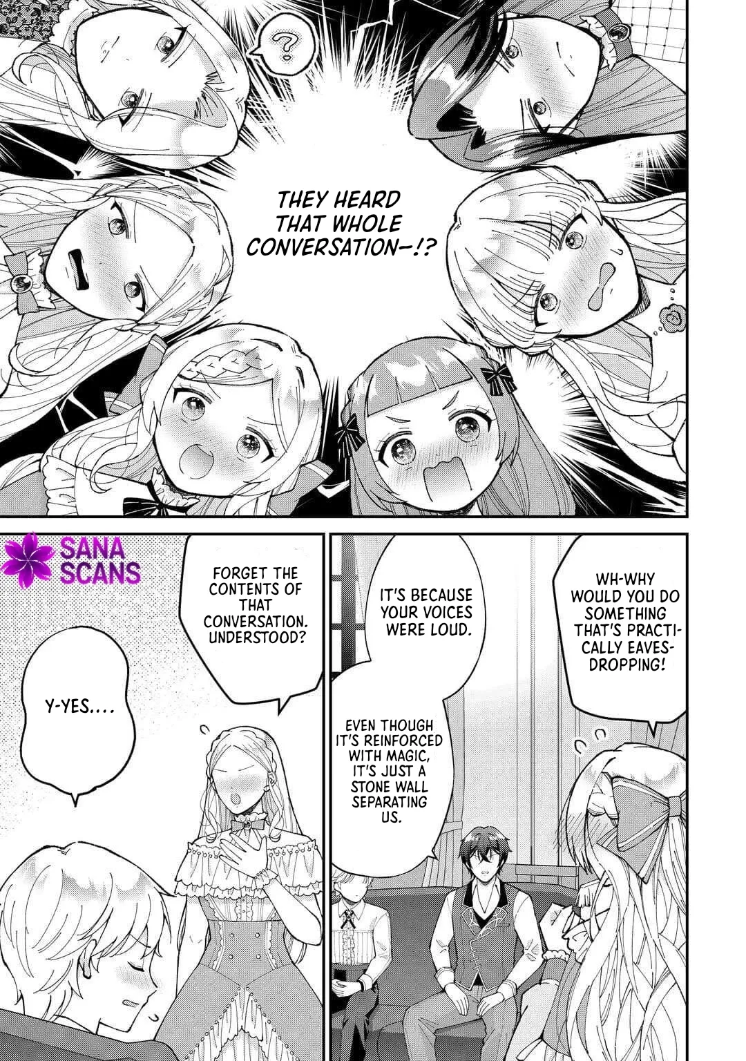My Family Is Overpowered! The Reincarnated Youngest Princess Saves the World While Being Spoiled Chapter 4 page 19 - 