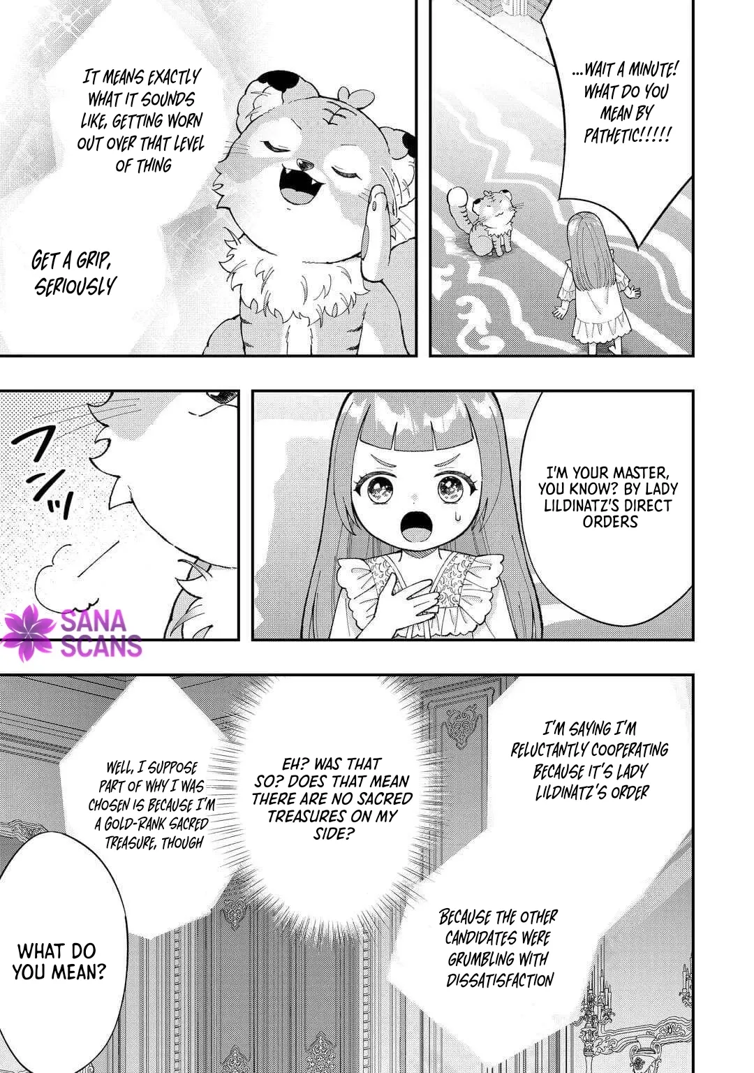 My Family Is Overpowered! The Reincarnated Youngest Princess Saves the World While Being Spoiled Chapter 5 page 27 - 