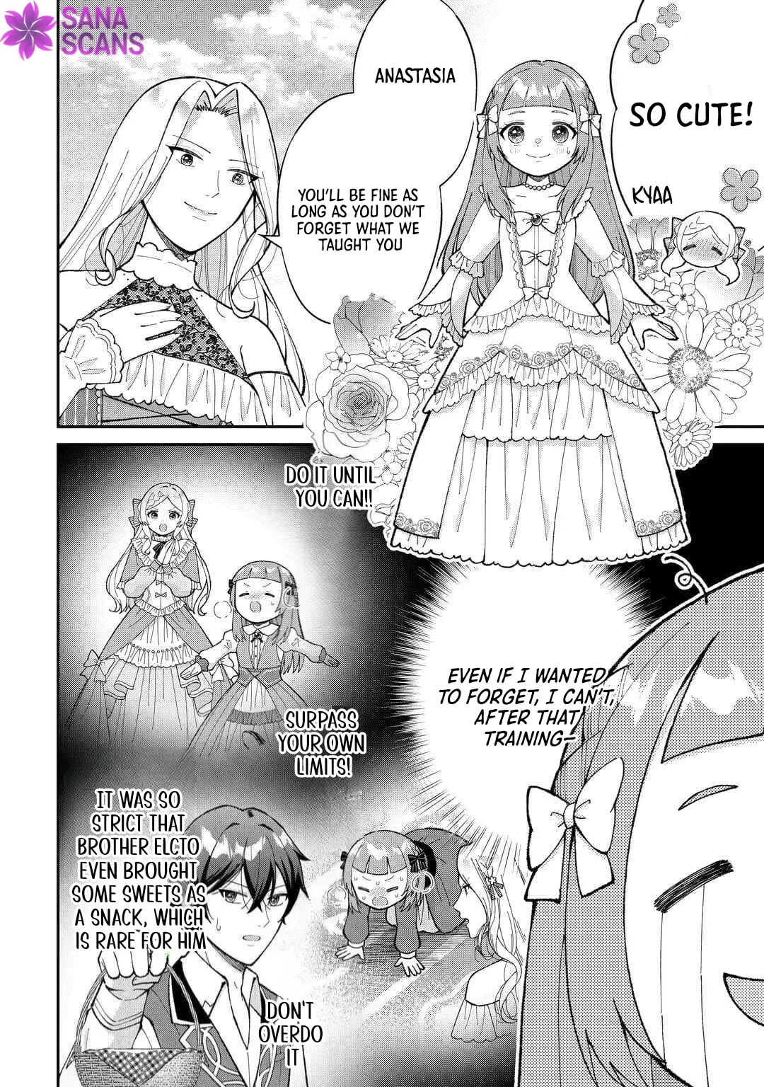 My Family Is Overpowered! The Reincarnated Youngest Princess Saves the World While Being Spoiled Chapter 5 page 8 - 