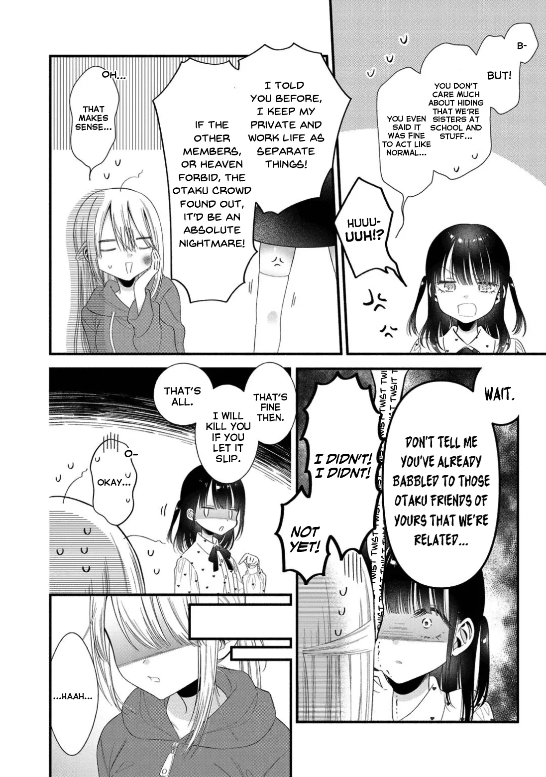 My Favorite Idol Became My Little Sister Chapter 4 page 8 - 