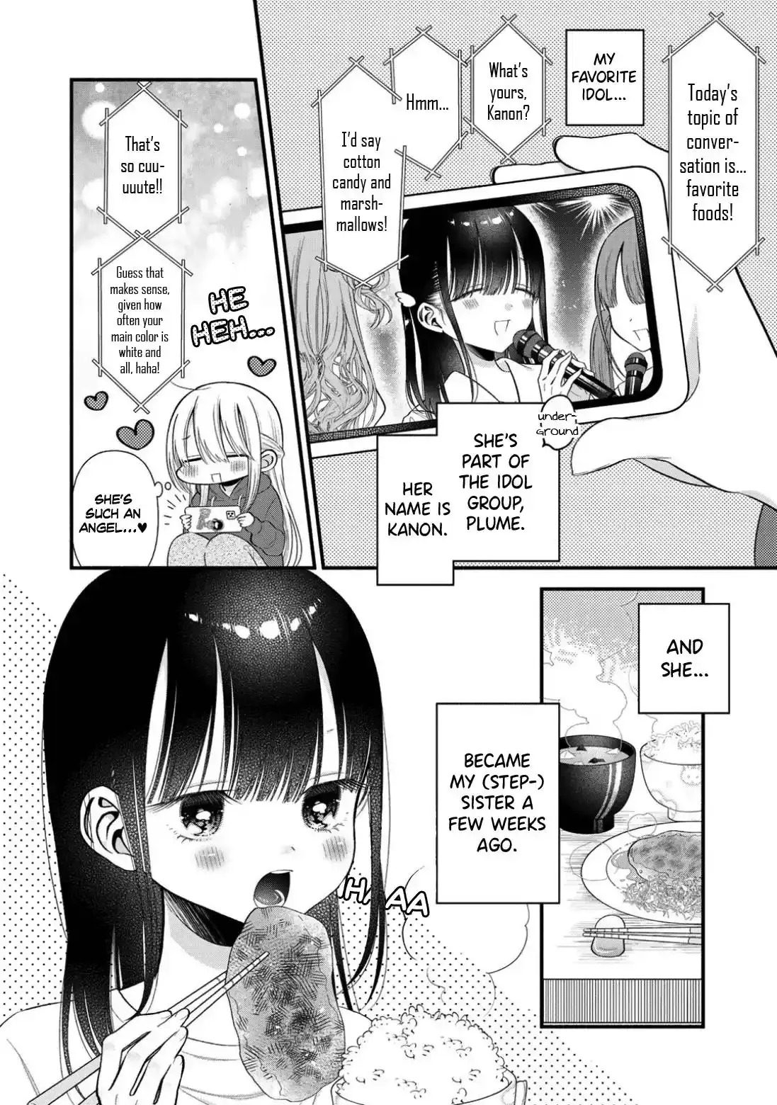 My Favorite Idol Became My Little Sister Chapter 6 page 2 - 