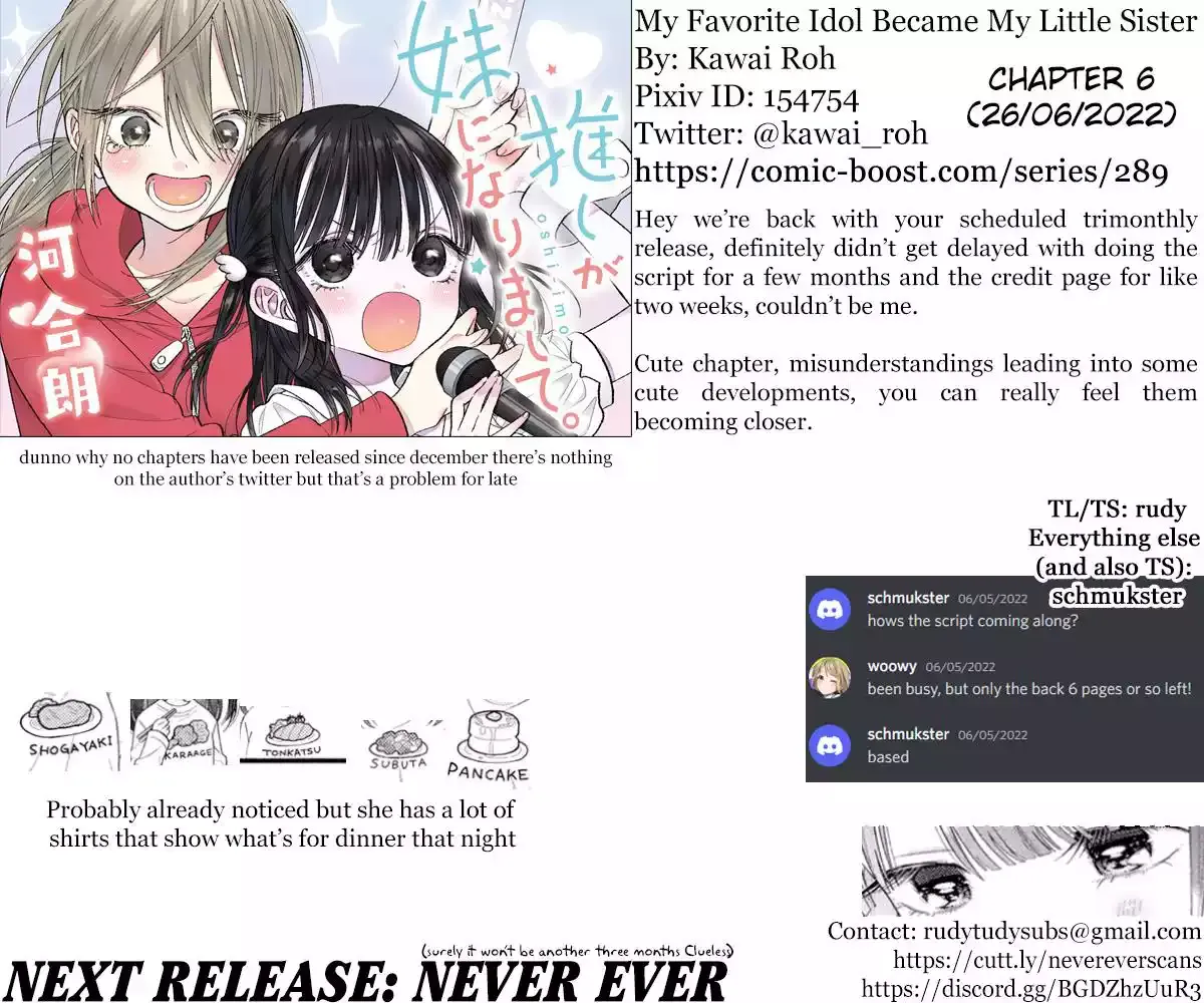 My Favorite Idol Became My Little Sister Chapter 6 page 23 - 