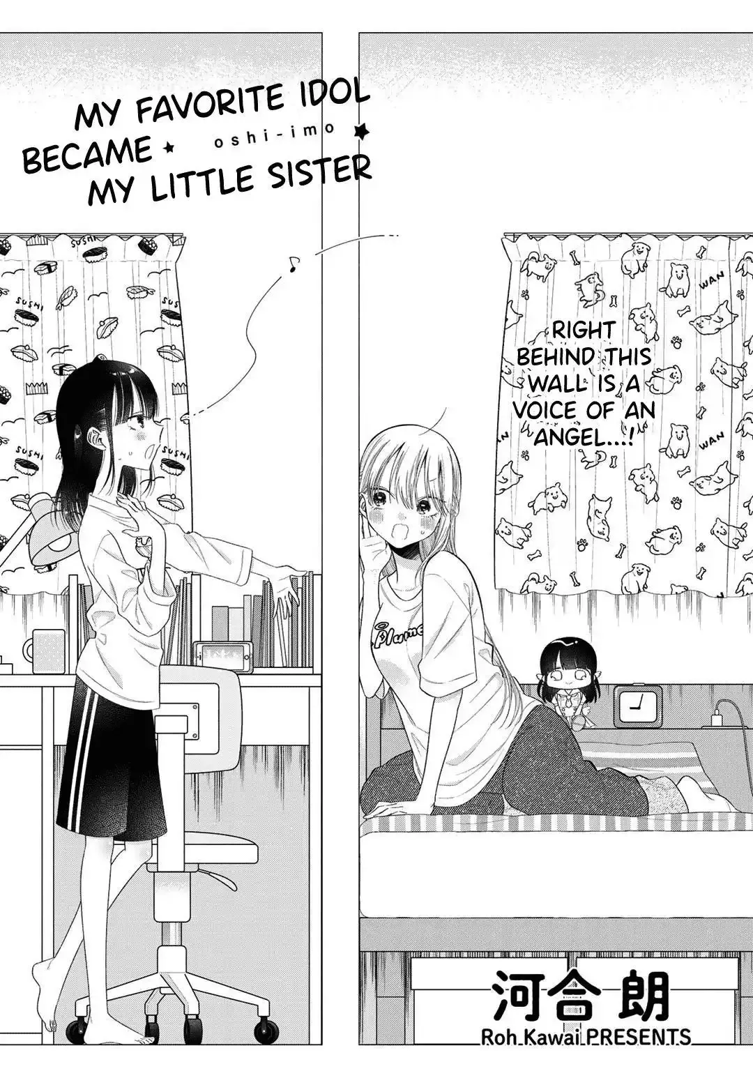 My Favorite Idol Became My Little Sister Chapter 8 page 1 - 