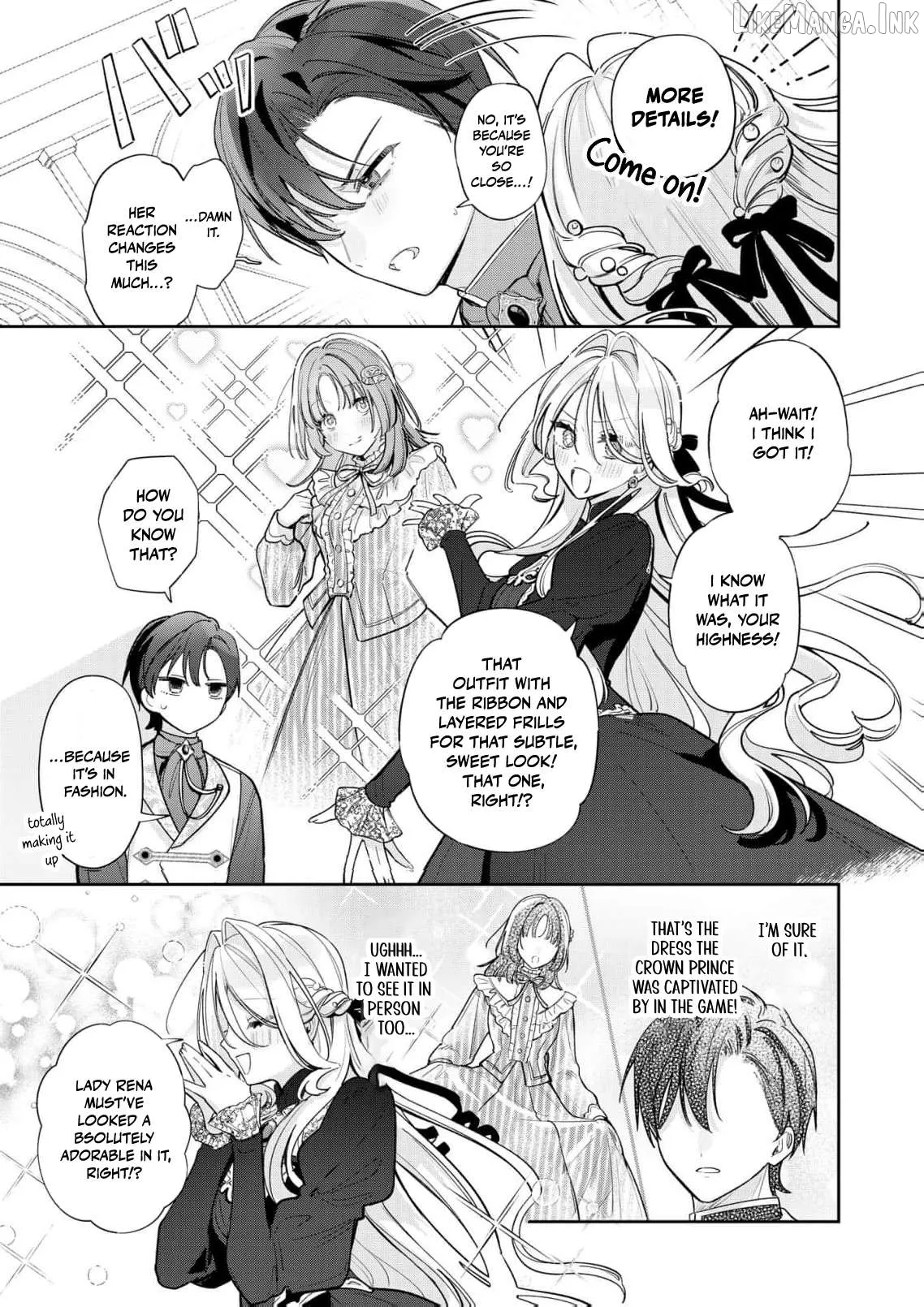 My Favorite is Not the Crown Prince…!! ~The Villainess Has Entered the Sweet, Doting Love Route!? Chapter 6 page 12 - 