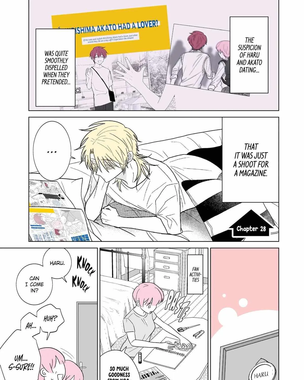 My Favorite Model Has Become My older brother Chapter 28 page 1 - 
