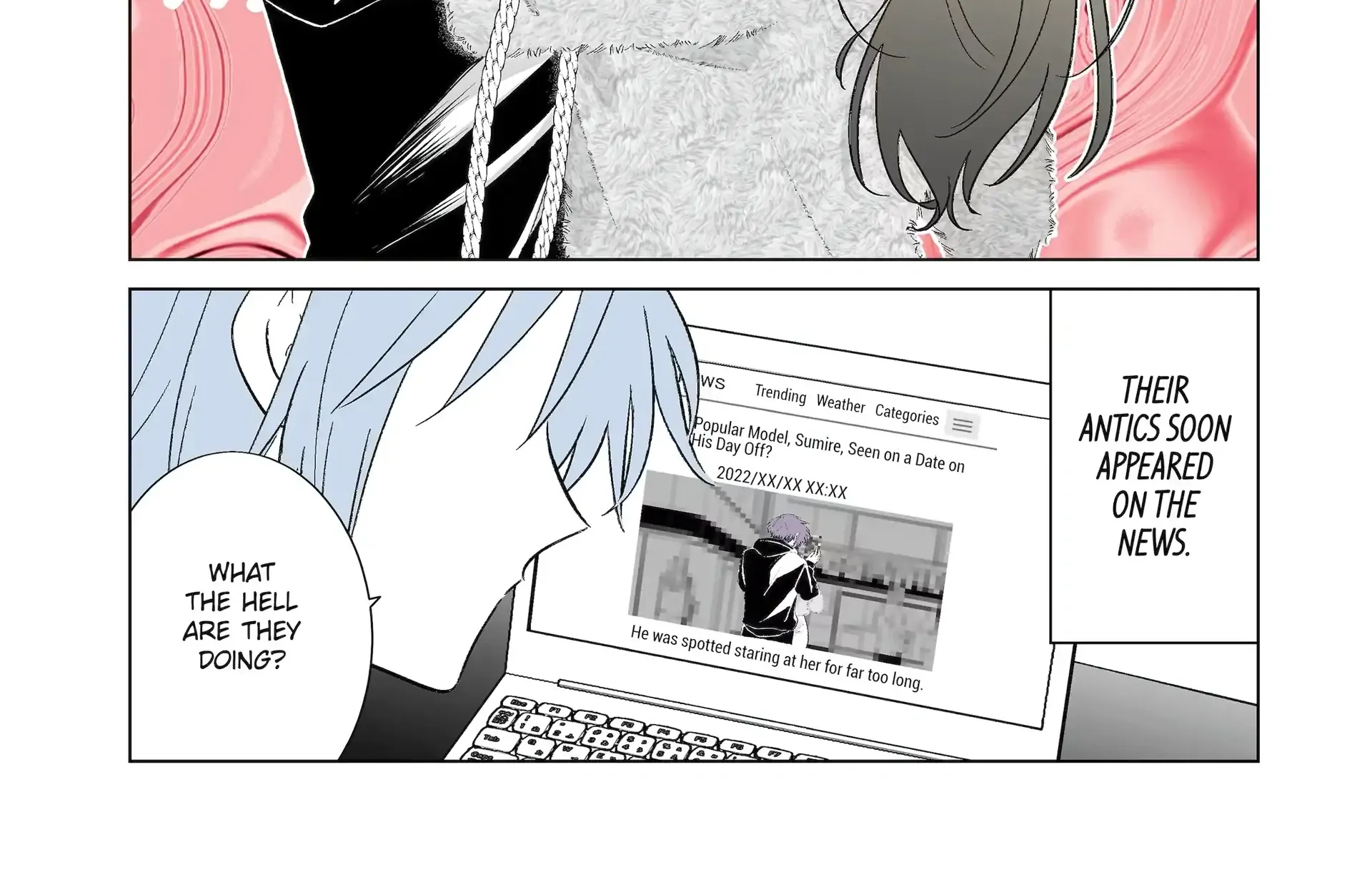 My Favorite Model Has Become My older brother Chapter 59.5 page 18 - 