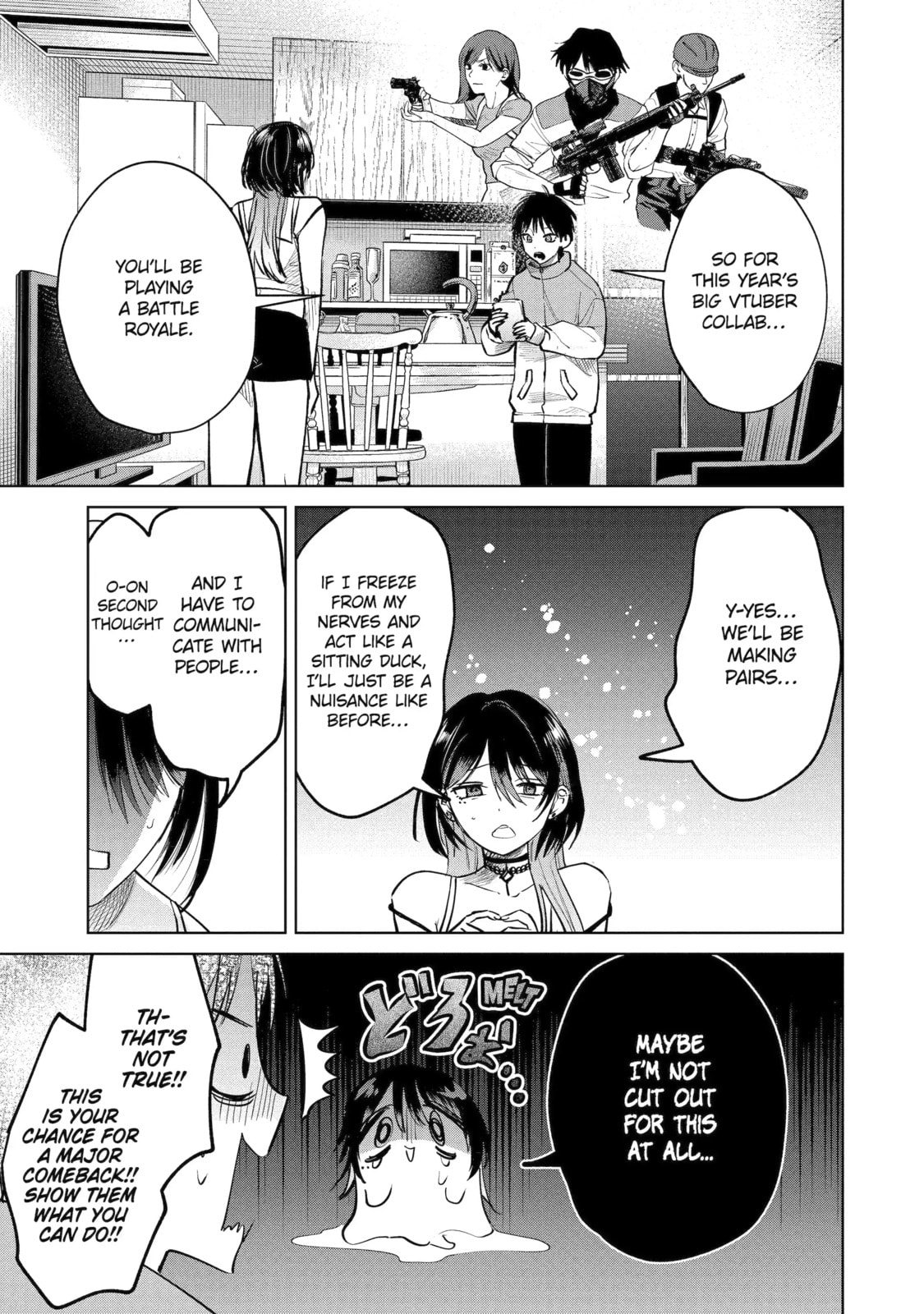 My Favorite VTuber is Scary IRL Chapter 19.1 page 5 - 
